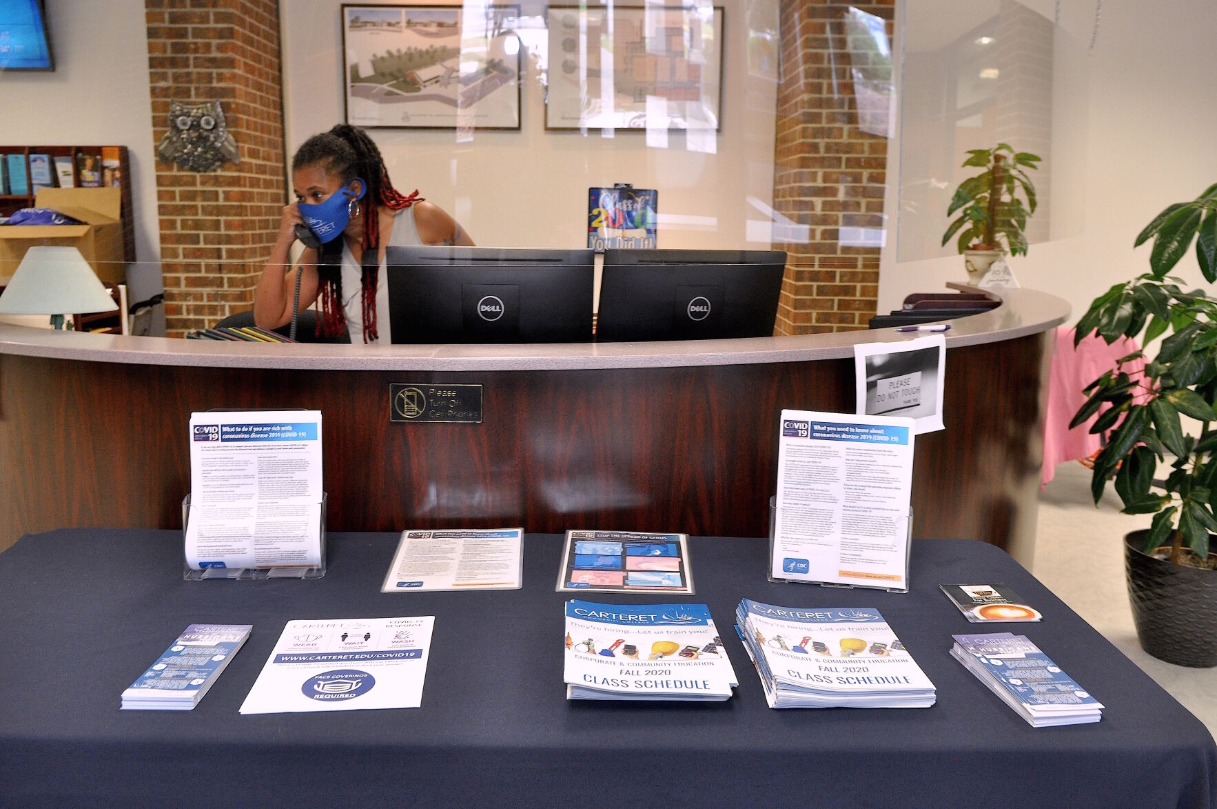 Carteret Community College to open Monday with drop in enrollment, added safety measures